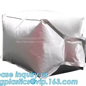 Large Vacuum Aluminum Foil Cubic Packing Machine Bag Big Three Dimension Jumbo Bags 1000kg 1.5 Ton thumbnail-3