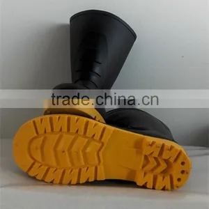100%waterproof Safety Rain Boots /rubber Boots for Mining thumbnail-2