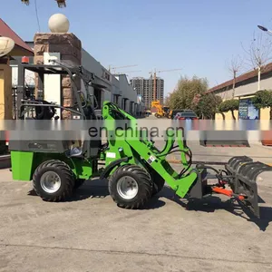 Europe Market Articulated Mini Wheel Loader for Home Use thumbnail-3