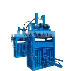 Hydraulic Cardboard Pet Rubber Baling Cans Plastic Bottles Waste Paper Boxes Press Plastic Pet Clothing Baler Machine thumbnail-3
