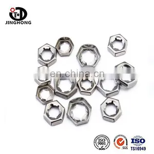 High Tensile DIN7967 Stainless Steel Tight Pal Nuts Plain Self Locking Counter Nuts thumbnail-3