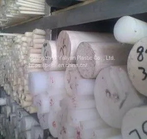 White Polyamide PA6 Nylon Rod thumbnail-1