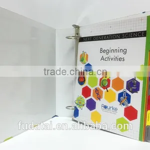 FDT Customized Paper File Folder Made From Paper Cardboard Metal Ring Binder thumbnail-3