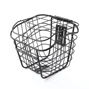 Hot Selling Bicycle Basket Steel Bicycle Front Basket thumbnail-1