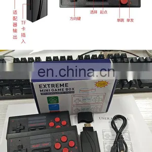 USB Wireless Handheld TV Video Classic Game 8 Bit Mini Video Console Support AV/HD EXTREME MINI GAME BOX RS-54 thumbnail-2