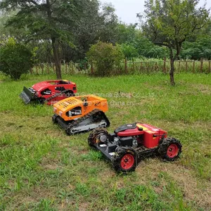 Remote Brush Cutter, China Remote Control Mower for Slopes Price, Remote Slope Mower for Sale thumbnail-1