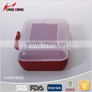 Hot Sale Rectangle Plastic Lunch Box for Students thumbnail-3