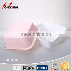 BPA Free Container Kitchen Plastic Colander With Tray thumbnail-4