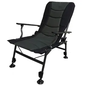 Outdoor Portable Folding Lightweight Foldable Hot Selling Reclining Collapsable Fishing Camping Chair thumbnail-1