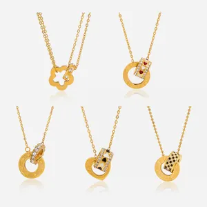 Non-Tarnish Stainless Steel Necklace With 0.5 Micron TiN Layer Protection thumbnail-5