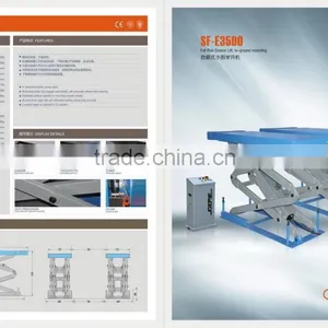 SF-G3500 Long Platform Scissor Lift, Car Scissor Lift, Car Lift thumbnail-3