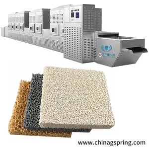 Industrial Microwave Dryer for Ceramics Large Capacity Production | Continuous Microwave Drying Equipment for Ceramic Factory thumbnail-3