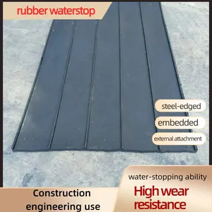 Water Swellable Rubber Waterstop Strip Automatic Expansion Sealing For Concrete Cold Joint Leak Repair thumbnail-1