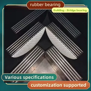 Basin Type Bridge Bearing Pot Rubber Bearing Seismic Isolation Pot Bearing for Highway Bridge Construction thumbnail-5