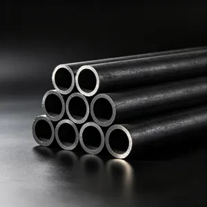 ASTM A106 A53 API 5L Seamless Coated Modern Black Carbon Thick-walled Steel Pipe Sch 40 80 High-quality Boiler thumbnail-1