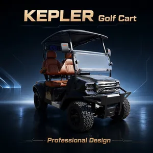Kepler Smart Connect 4 Passenger Golf Car With GPS Fleet Management System 72V Lithium AC Motor Electric Golf Cart thumbnail-4