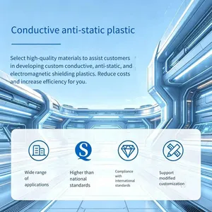 Modified pc Conductive and Antistatic Carbon Nanotube Conductive pc With Conductivity of 1 - 10 Orders, Carbon Fiber, Ultra - High Conductivity, High Impact Resistance, Black and Shiny thumbnail-3