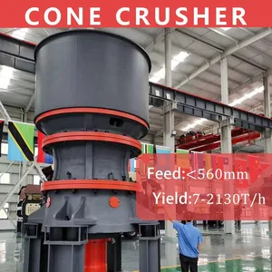 HST160 Hydraulic Cone Crusher for Hard Rock Mining Aggregate Production and Stone Crushing thumbnail-4