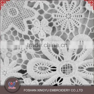 OEM/ODM Manufacturer Crochet White Mesh Embroidery French Lace Adult Women Skirts thumbnail-3