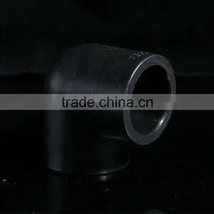 Imported Raw Material High Quality HDPE Pipe Fitting 90 Elbow thumbnail-1