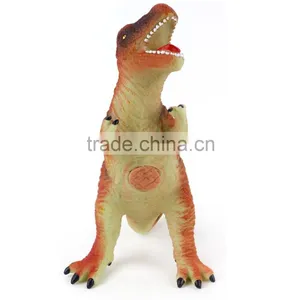 2015 Wild Animal Dinosaur Toys Vinyl 17'' Tyrannosaurus Toy For Hot Sell X033 thumbnail-5
