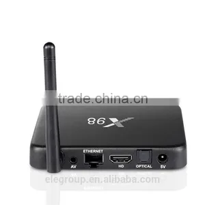 2016 New Design X98 OTT Smart Box S905 Quad Core RAM 2G+ROM 16G Android 5.1 tv Box Factory Direct thumbnail-2