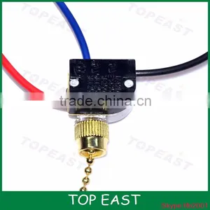 3Line Pull Chain Ceiling Fan Light Switch OFF,L-2,L-2,L-1-2 UL CQC thumbnail-5