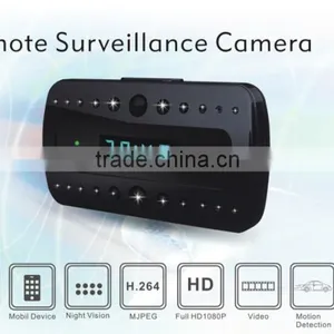 Very Very Small 1080P HD Wifi Clock Radio Hidden Camera With IR Night Vision Quality Choice thumbnail-1