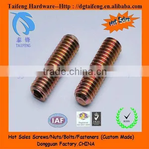 Yellow Zinc Metal Thread Rods thumbnail-1