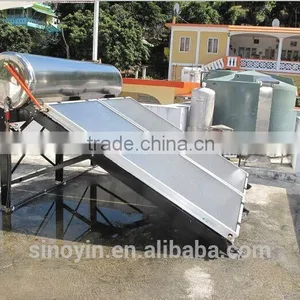 Thermosiphon Solar Water Heater Compact Solar Water Heater With Flat Plate Solar Collector 1500w thumbnail-2