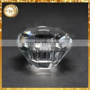 Top Level Manufacture Crystal Silver Candle Holders thumbnail-1