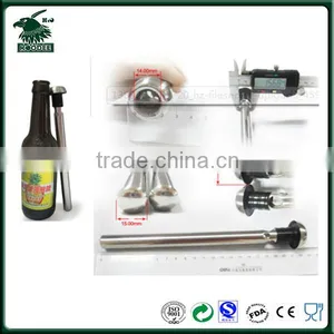Wine Accessories Reusable Stainless Steel Beer Chill Household Supplier thumbnail-2