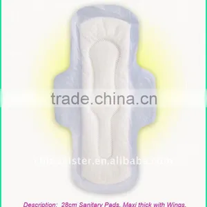 280mm Maxi Pad With Wings, Night Use Sanitary Pads thumbnail-1