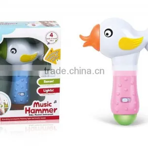 Best Selling Education Toy Light&music Plastic Hammer Musical Instrument Toys for Kids thumbnail-3