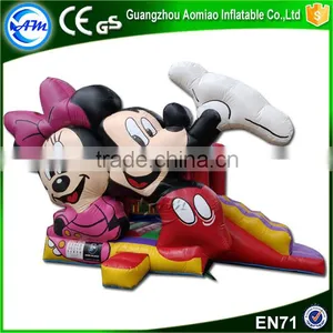 Hight Quality Inflatable Obstacle Course Mickey Mouse Jumping Castle With Prices Supplier's Choice thumbnail-1