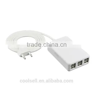 Multi-function 6 Ports Usb Chargers, Total Output 6.0A thumbnail-1
