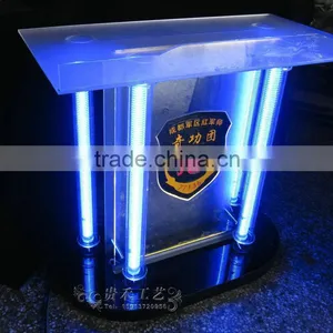 Cheap dj Light With LED Lights, Bar Table for Bar, Bar Club Furniture Blue Light thumbnail-2