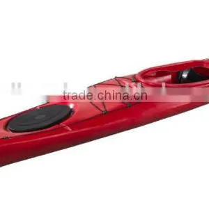 Popular Single Sit in Fishing Boat Cheap Plastic Sea Kayak Wholesale thumbnail-5