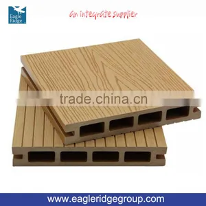 Outdoor Solid Wood Plastic Composite WPC Decking/flooring thumbnail-1