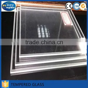 Large Tempered Fine Polished Edge Glass Panels for Sale thumbnail-1