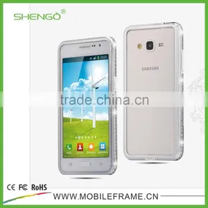 Newest Design Hot Selling Diamond Metal Bumper Phone Case for Samsung G530 thumbnail-1