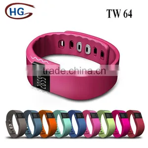 2015 Hot Smart Product Bluetooth 4.0 Sport Bracelet Wristband TW 64 With Health Care Monitor thumbnail-2