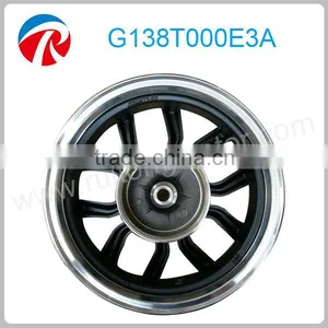 Scooter 13 Inch Alloy Aluminum Wheel Rims Polish thumbnail-1