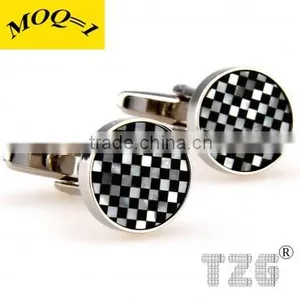 TZG01137 Shell Cufflink thumbnail-1