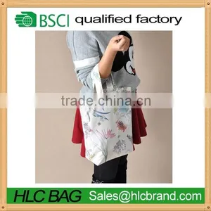 Eco Friendly White Flower Printing Jelly Tote Bag HL-PB122 thumbnail-3