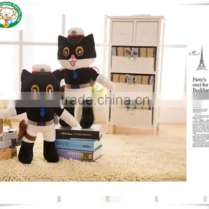Black Cat Plush Toy Doll Cartoon Doll Children New Year Gift Birthday Gift thumbnail-3