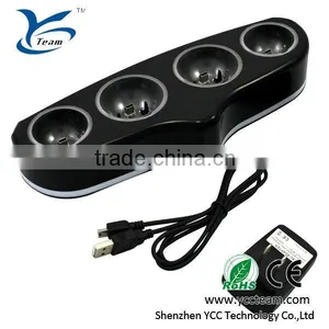 For PS3 Move 4x1 Change Stand/ps3 Move Controller Blue Light Charge Station thumbnail-1