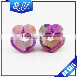 New Arrival Body Jewelry Made in China Printed Ear Tunnel & Ear Plugs & Ear Piercing Expander thumbnail-5