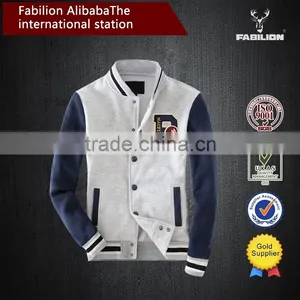 Custom Fashion New Lovers Baseball Uniform Coat for Couple Hoodies thumbnail-1