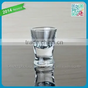 Nice Hot Selling Vodka Shot Glasses Cup Hot Thick Bottom Mini Glass Shot Cup thumbnail-1